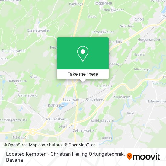 Locatec Kempten - Christian Heiling Ortungstechnik map