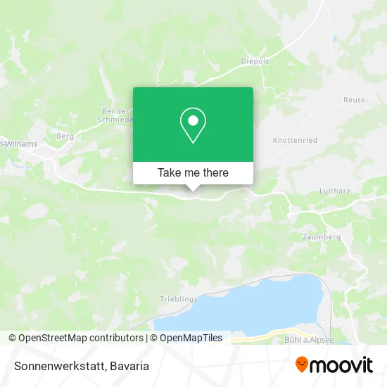 Карта Sonnenwerkstatt