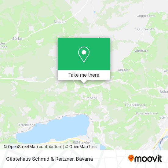 Gästehaus Schmid & Reitzner map