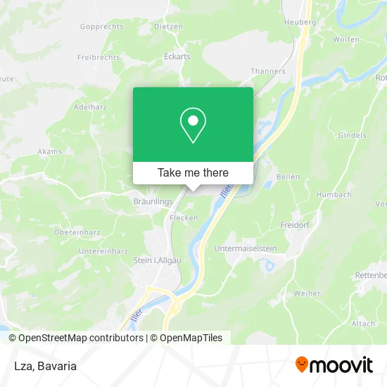 Карта Lza