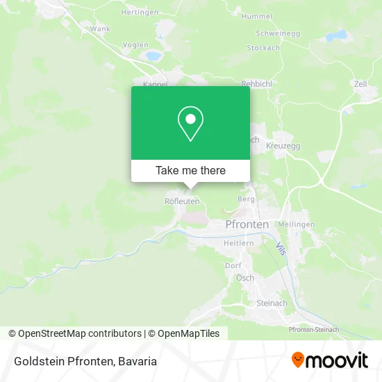 Карта Goldstein Pfronten