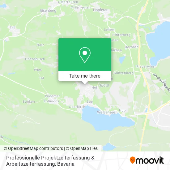 Карта Professionelle Projektzeiterfassung & Arbeitszeiterfassung
