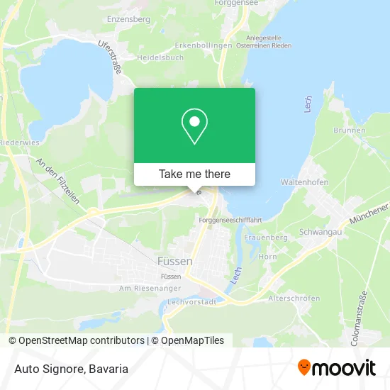 Карта Auto Signore