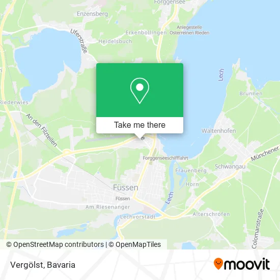Карта Vergölst