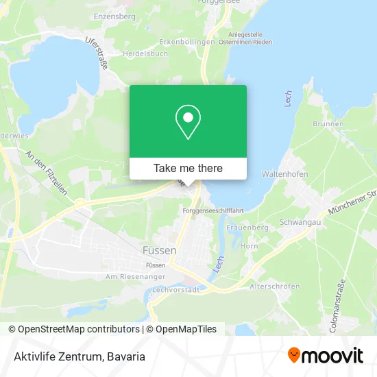 Карта Aktivlife Zentrum