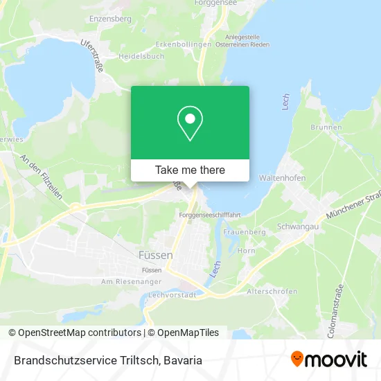 Карта Brandschutzservice Triltsch
