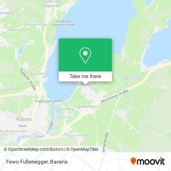 Карта Fewo Fußenegger