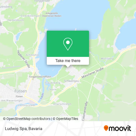 Карта Ludwig Spa