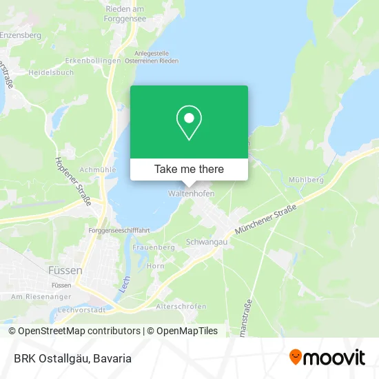 Карта BRK Ostallgäu