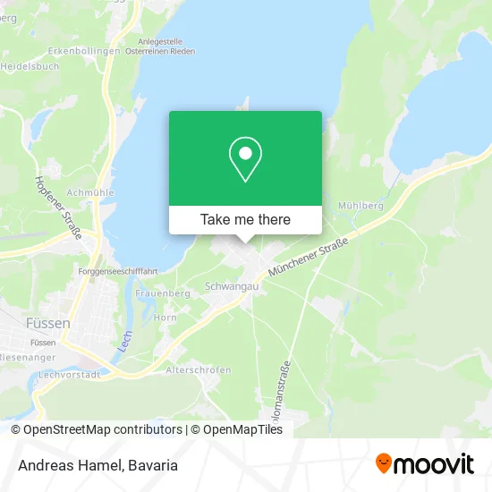 Карта Andreas Hamel