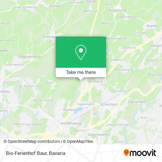 Bio-Ferienhof Baur map
