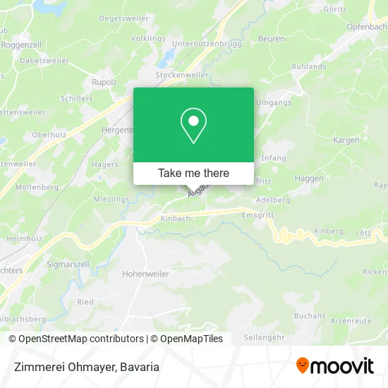 Карта Zimmerei Ohmayer