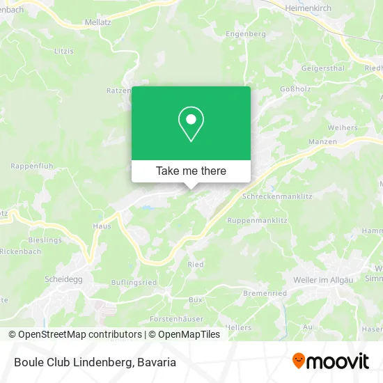 Карта Boule Club Lindenberg