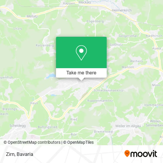 Карта Zirn
