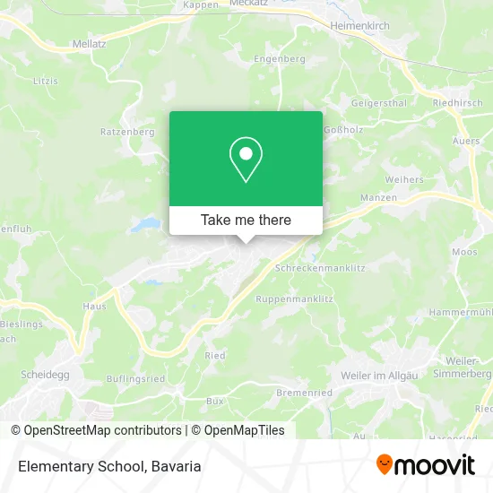 Grundschule map