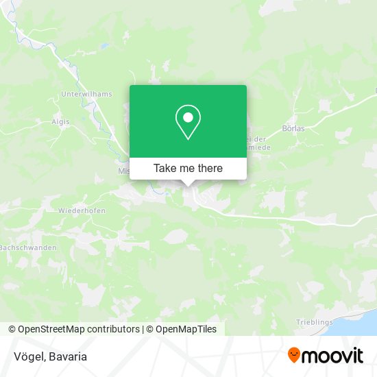 Vögel map