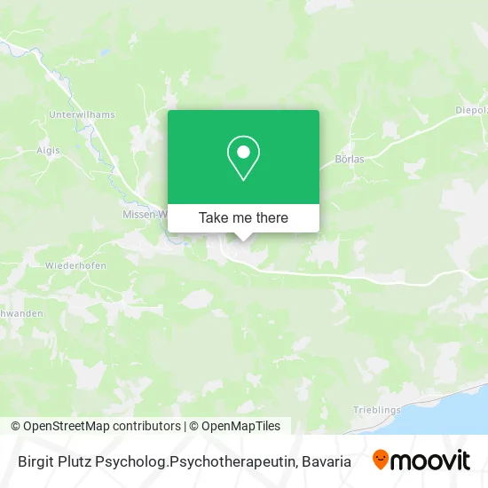 Карта Birgit Plutz Psycholog.Psychotherapeutin
