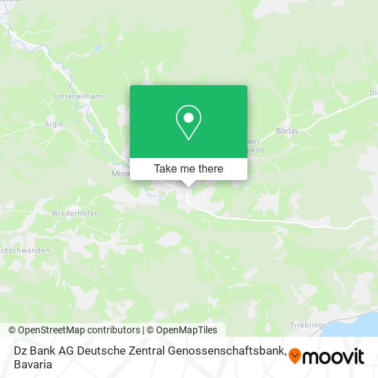 Dz Bank AG Deutsche Zentral Genossenschaftsbank map