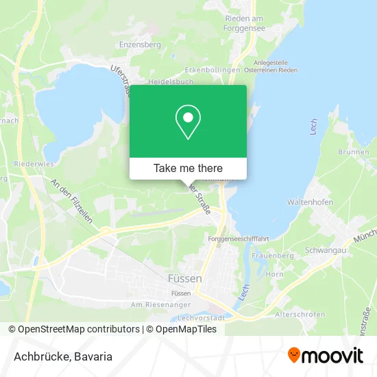 Карта Achbrücke