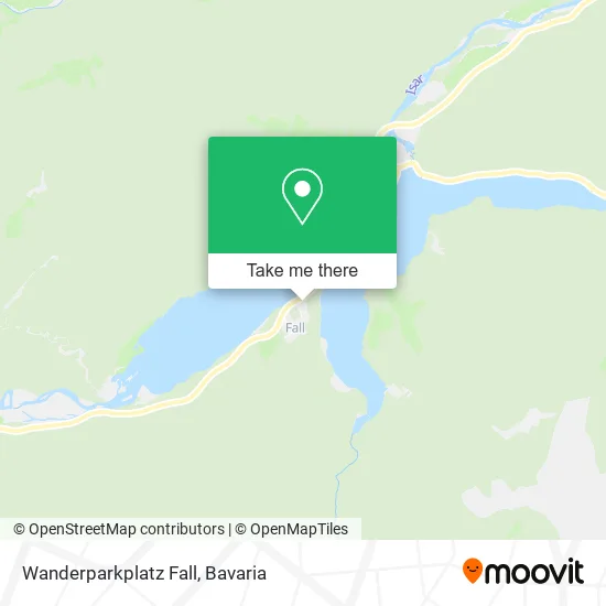 Карта Wanderparkplatz Fall