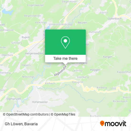 Карта Gh Löwen