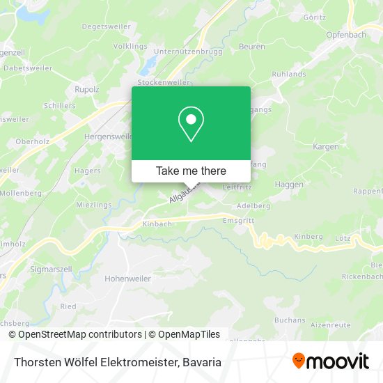 Thorsten Wölfel Elektromeister map