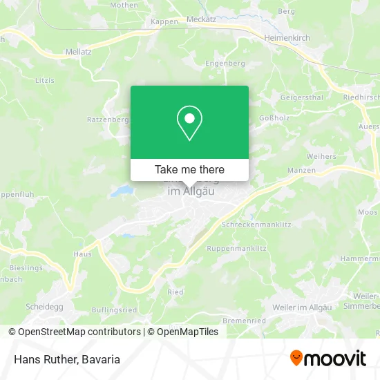 Карта Hans Ruther