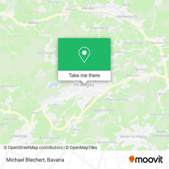 Карта Michael Blechert
