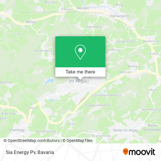 Карта Sia Energy Pv