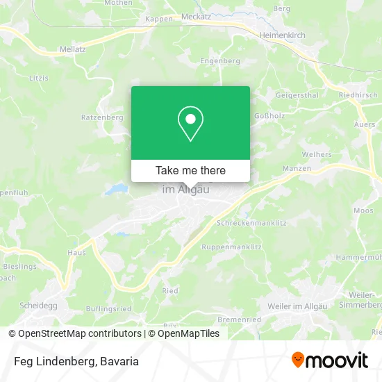 Карта Feg Lindenberg