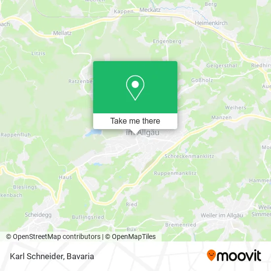 Карта Karl Schneider