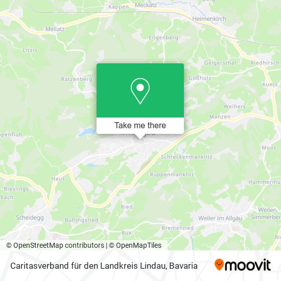 Caritasverband für den Landkreis Lindau map