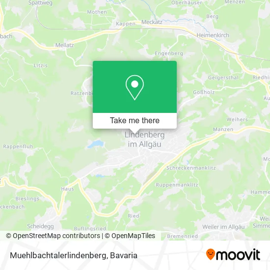 Карта Muehlbachtalerlindenberg
