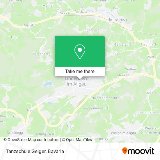 Карта Tanzschule Geiger