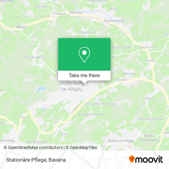 Stationäre Pflege map