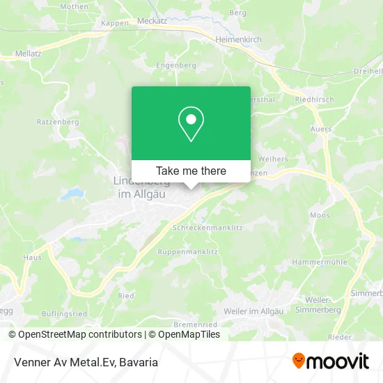 Карта Venner Av Metal.Ev