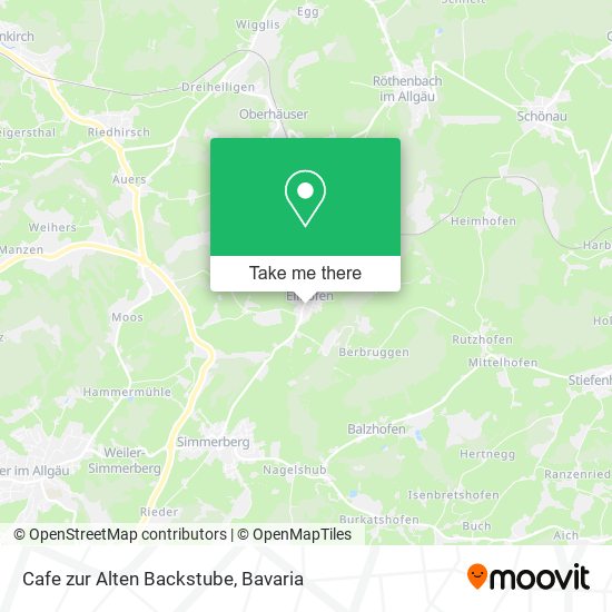 Cafe zur Alten Backstube map
