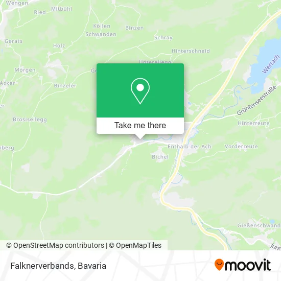 Карта Falknerverbands