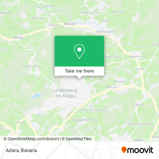 Карта Adara
