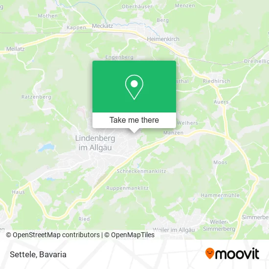 Карта Settele