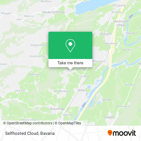 Карта Selfhosted Cloud