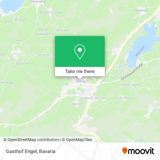 Gasthof Engel map