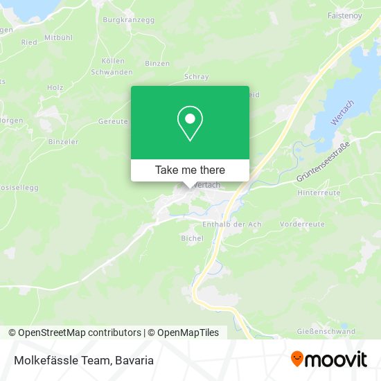 Molkefässle Team map