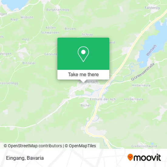 Карта Eingang