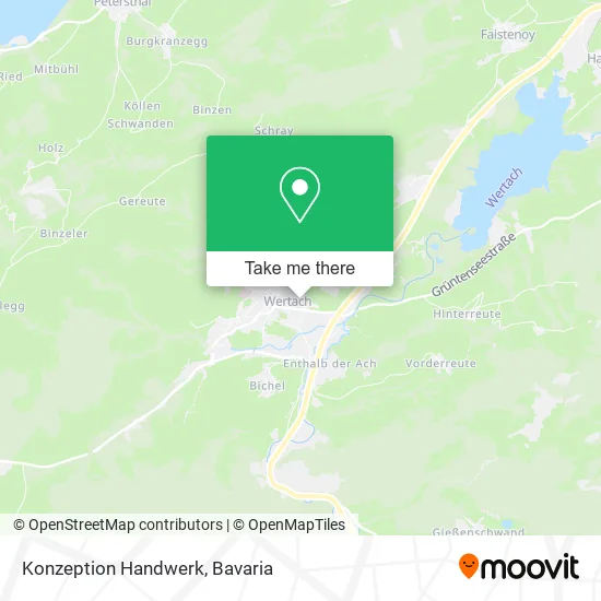 Карта Konzeption Handwerk