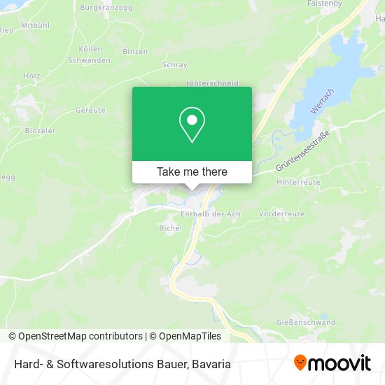 Карта Hard- & Softwaresolutions Bauer