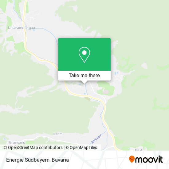 Energie Südbayern map