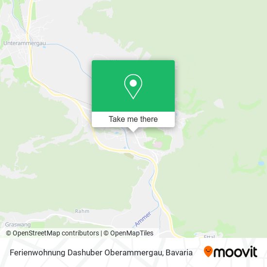 Ferienwohnung Dashuber Oberammergau map
