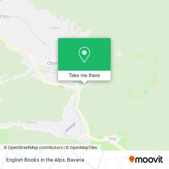 Карта English Books in the Alps