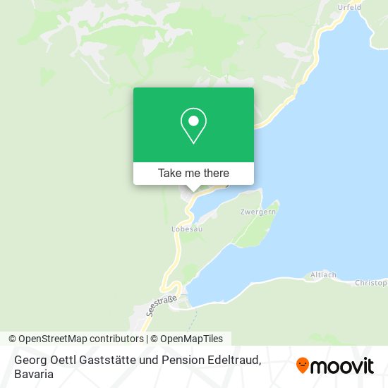 Georg Oettl Gaststätte und Pension Edeltraud map